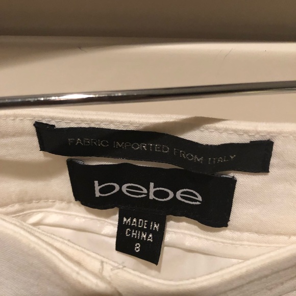 Bebe 3/4 Straight Leg Pants Size 8 - Picture 3 of 3